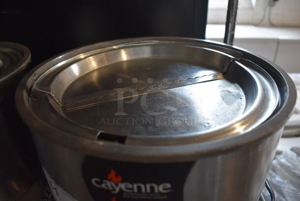 Vollrath Cayenne HS-11 Stainless Steel Commercial Countertop Soup Kettle Food Warmer w/ Lid. Does Not Have Drop In. 120 Volts, 1 Phase. Tested and Working! - Image 4 of 6