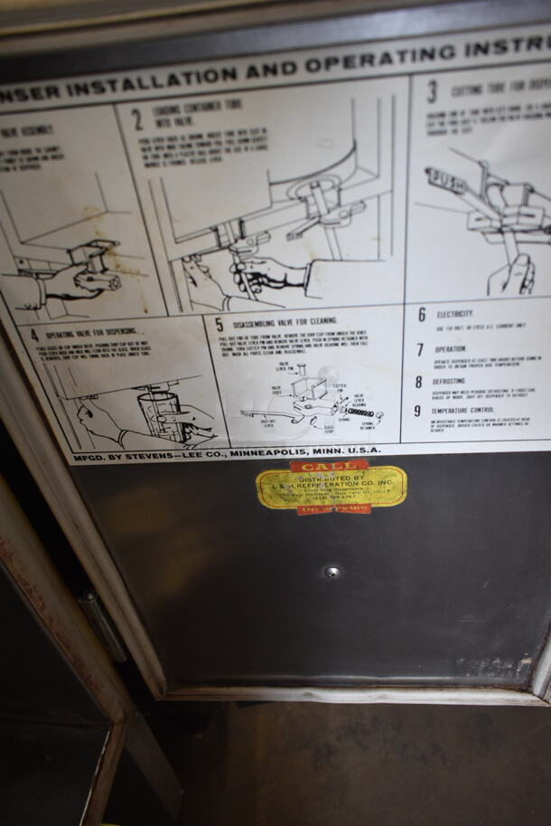 Silver King Stainless Steel Commercial Countertop Milk Cooler. Tested and Working! - Image 6 of 6
