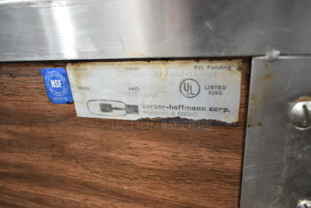 Carter Hoffmann CC-45RO Metal Commercial Steam Table on Commercial Casters. 120 Volts, 1 Phase. Cannot Test Due To Broken Power Switch - Image 5 of 5