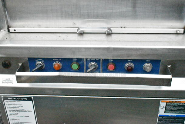 LVO FL14E Stainless Steel Commercial Floor Style Pot and Pan Washer. 460 Volts, 3 Phase. - Image 2 of 10
