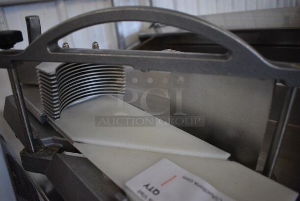 Nemco Metal Countertop Tomato Slicer. Missing Blade. 19x8x10. - Image 3 of 5