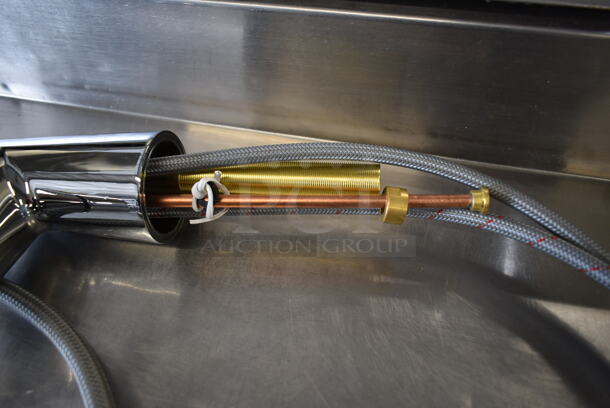 BRAND NEW SCRATCH AND DENT! Chrome Finish Faucet. - Image 8 of 10