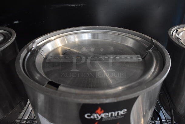 Vollrath Cayenne HS-11 Stainless Steel Commercial Countertop Soup Kettle Food Warmer w/ Lid. Does Not Have Drop In. 120 Volts, 1 Phase. Tested and Working! - Image 4 of 6