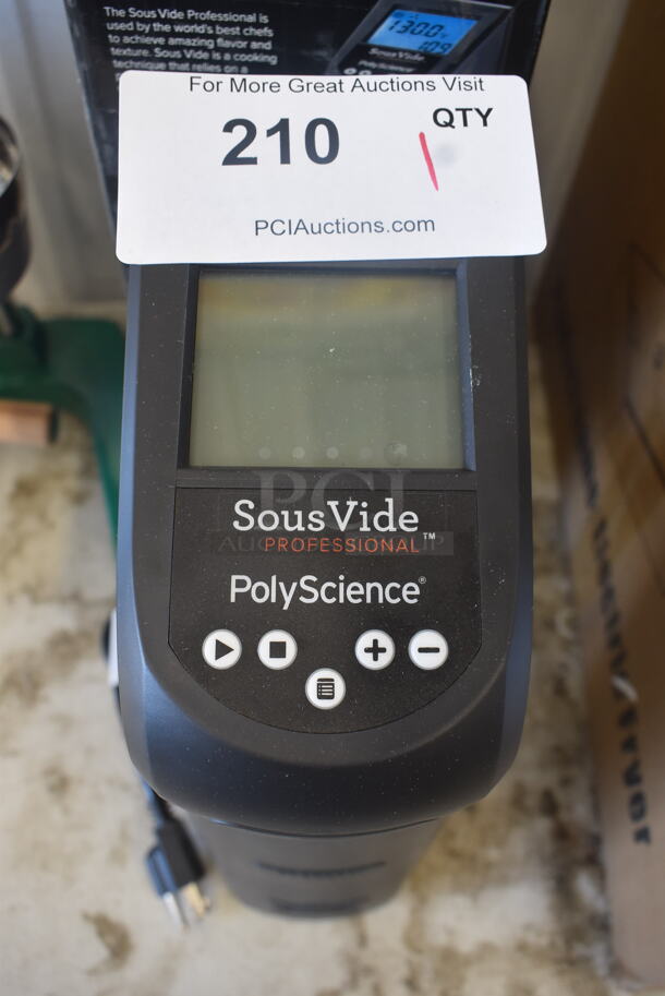 BRAND SCRATCH AND DENT! PolyScience Sous Vide Creative Series Immersion Circulator Head - 120 Volts 1 Phase 1100W Tested and Working! - Image 3 of 4