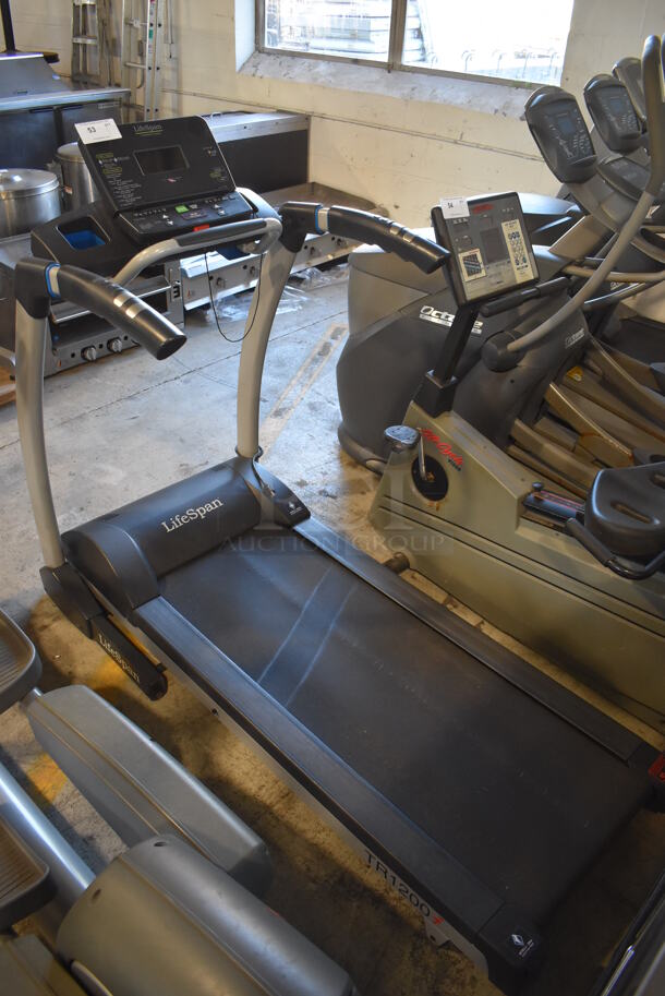 Life Span TR1200 Metal Commercial Treadmill. 32x72x56. Tested and Working! - Image 1 of 9