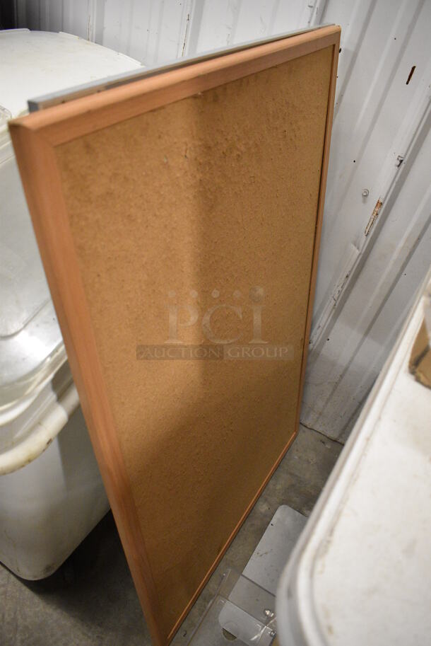 ALL ONE MONEY! Lot of 2 Boards and Sign w/ Clear Bin. Includes 24x0.5x36 - Image 3 of 4