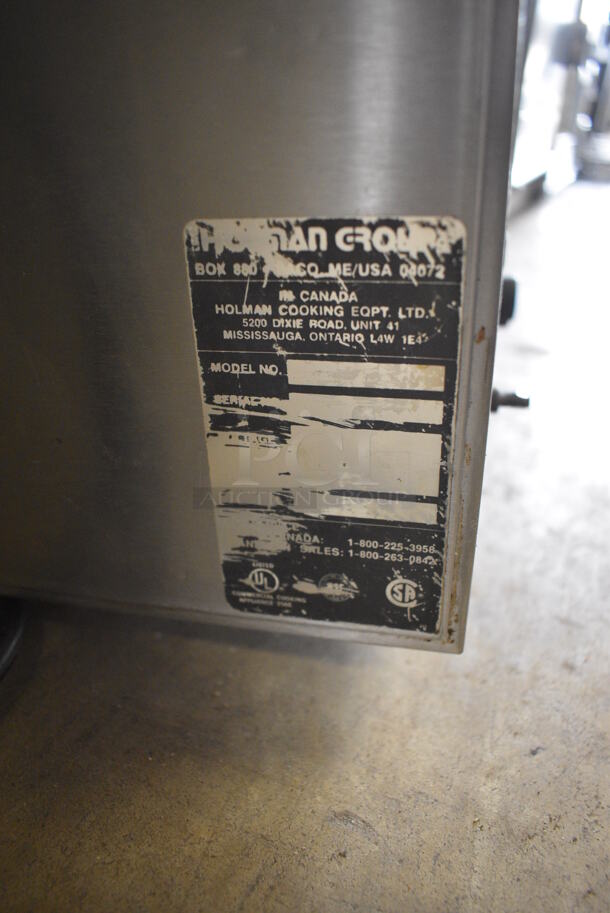 Holman Stainless Steel Commercial Countertop Electric Powered Conveyor Toaster Oven. 115 Volts, 1 Phase. 14x17x12.5 - Image 4 of 5