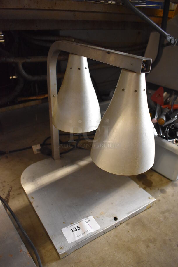 Eagle BW-2 Metal Commercial Countertop 2 Head Warming Lamp. 120 Volts, 1 Phase. 14x19x20 - Image 2 of 4