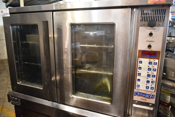 2 Lang ECCO-LMDR Stainless Steel Commercial Electric Powered Full Size Convection Oven w/ View Through Doors and Metal Oven Racks. 208/240 Volts, 1/3 Phase. 2 Times Your Bid! - Image 2 of 12