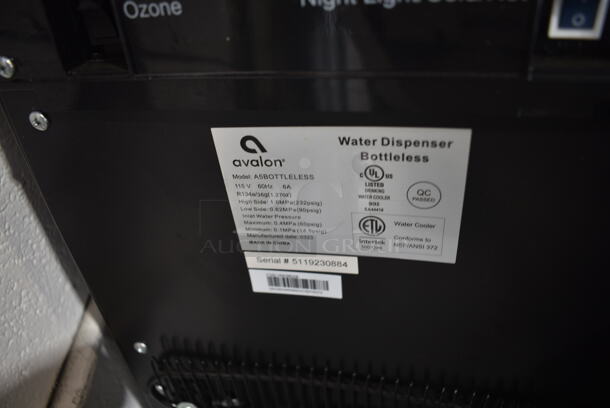 LIKE NEW! Avalon A5BOTTLELESS Stainless Steel Self Cleaning UV Bottom Loading Water Cooler. 115 Volts, 1 Phase. Tested and Working! - Image 7 of 7