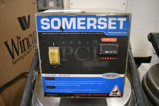 Somerset Model SDF-24 Metal Commercial Countertop Dough Press. 120 Volts, 1 Phase. 19x32x21. Tested and Does Not Power On - Image 4 of 7