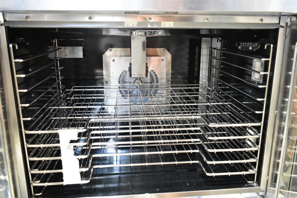 BRAND NEW SCRATCH AND DENT! Wolf WC4GD-11D3 Stainless Steel Commercial Full Size Natural Gas Convection Oven w/ View Through Doors, Metal Oven Racks and Thermostatic Controls, No Legs. 50,000 BTU - Image 5 of 6