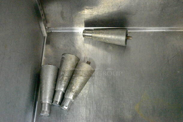 Victory RS-1D-S7-EW Stainless Steel Commercial Single Door Reach In Cooler. 115 Volts, 1 Phase. Tested and Powers On But Does Not Get Cold - Image 4 of 5