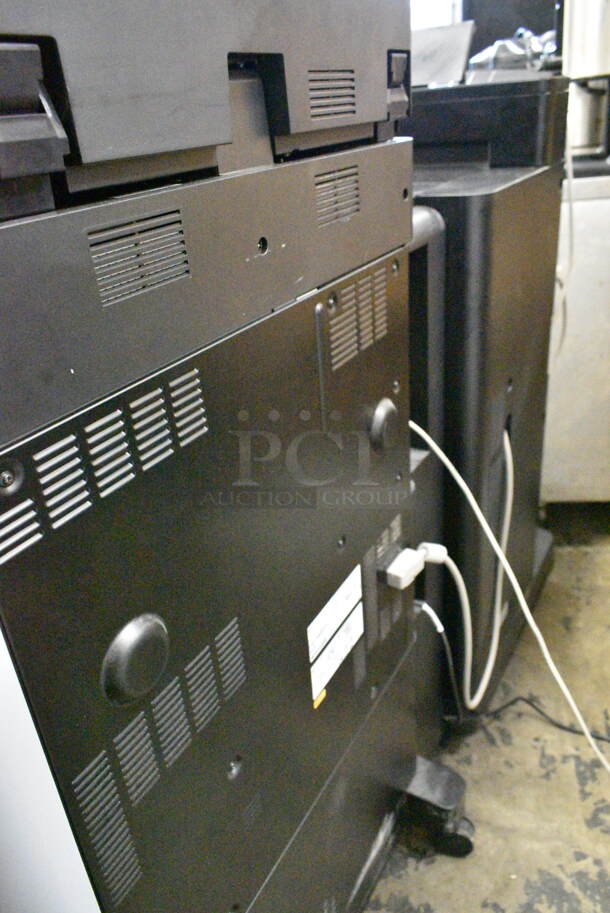 HP CF367A Floor Style Printer w/ Attachment on Casters.  - Image 10 of 12