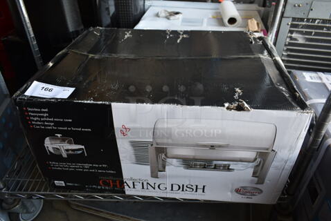 BRAND NEW IN BOX! Winware Stainless Steel Commercial Chafing Dish.