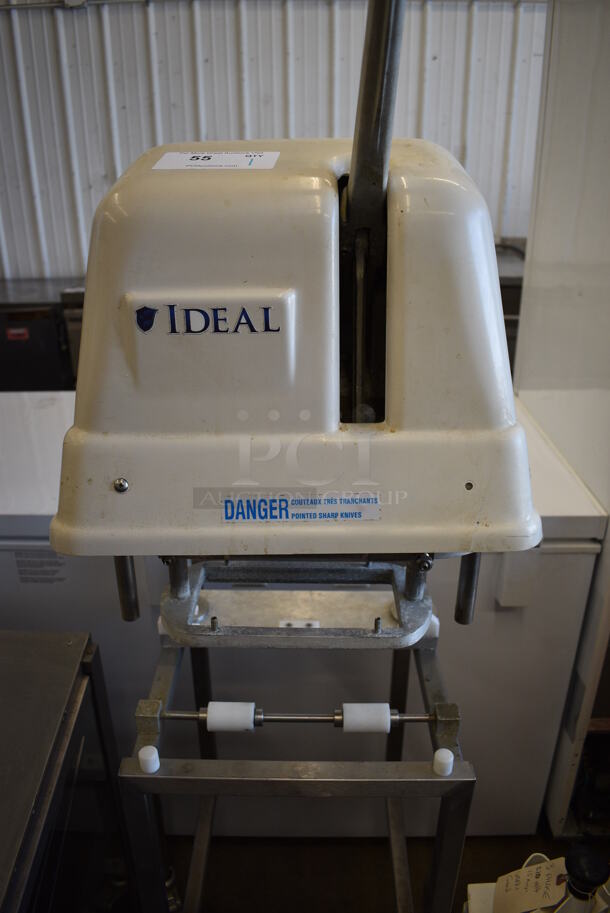 Lumar Ideal MTM5 TR Metal Commercial Floor Style Meat Tenderizer on Commercial Casters. 23x23x70 - Image 2 of 8