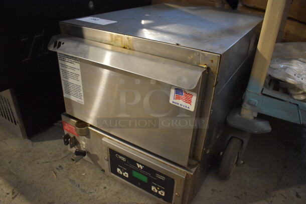 2021 Winston HBB0N1GE CVap Stainless Steel Commercial Countertop Single Drawer Warming Drawer. 120 Volts, 1 Phase. 16x27x16. Tested and Working! - Image 2 of 6