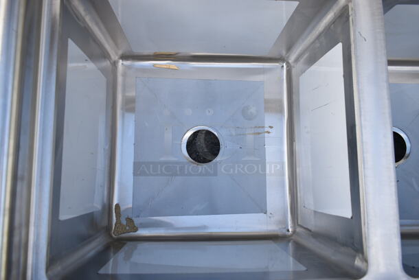 BRAND NEW SCRATCH AND DENT! Regency 600S31818 Stainless Steel 3 Bay Sink. Bays 18x18x14 - Image 6 of 7