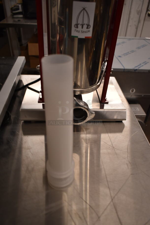 BRAND NEW SCRATCH AND DENT! 2023 Tre Spade  11 lb. Manual Vertical Sausage Stuffer - Image 4 of 7