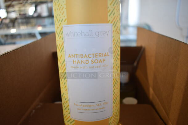 12 BRAND NEW IN BOX! Whitehall Grey Antibacterial Hand Soap Bottles. 3x3x10. 12 Times Your Bid! - Image 3 of 6