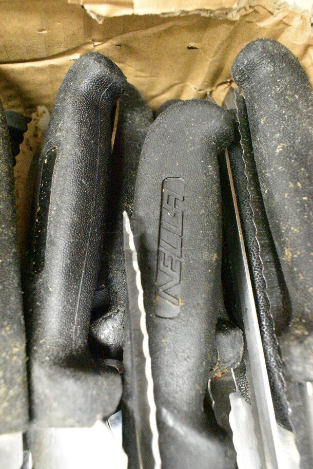 50 SHARPENED Stainless Steel Knives Including Serrated Bread Knives. 50 Times Your Bid!  - Image 8 of 10