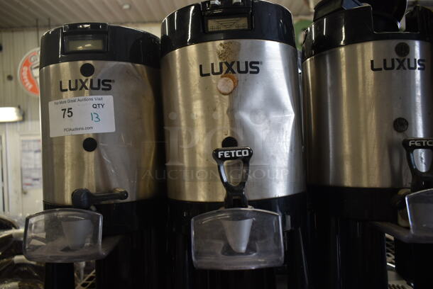 13 Fetco Luxus Stainless Steel Countertop Hot Beverage Dispensers Including Model L3D-15. 13 Times Your Bid! - Image 4 of 5