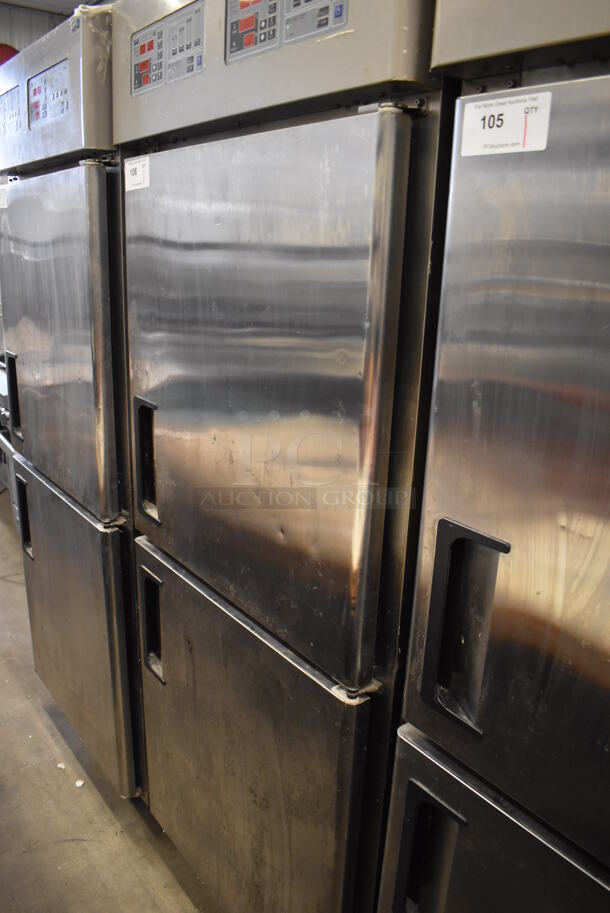 Paris Croissant SD-1 Stainless Steel Commercial 2 Half Size Door Reach In Dough Conditioner. 220 Volts. 31x45x76 - Image 2 of 7