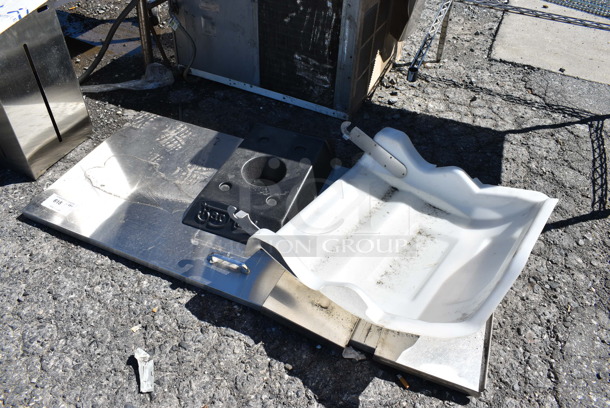 ALL ONE MONEY! Lot of Various Items Including Metal Lid. 50x21x1 - Image 4 of 5