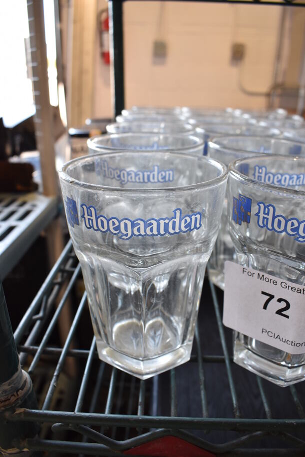 16 Hoegaarden Beverage Glasses. 4x4x5.5. 16 Times Your Bid! - Image 2 of 3