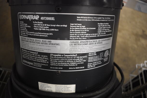 3 Dynatrap Model DT2000XL Black Poly Bug Zappers. 13x13x20. 3 Times Your Bid! Tested and Working! - Image 4 of 5