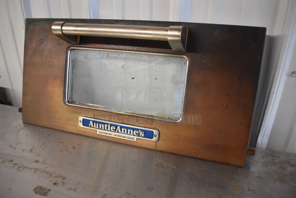 Auntie Anne's Stainless Steel Pizza Oven Door. 23x4x11 - Image 2 of 4