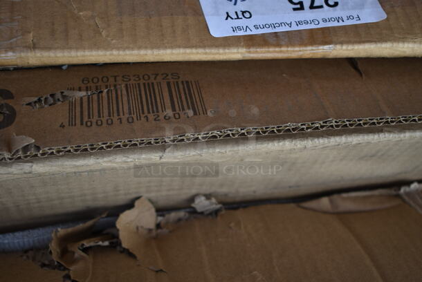 BRAND NEW SCRATCH AND DENT! Regency 600TS3072S 30" x 72" 16-Gauge 304 Stainless Steel Commercial Work Table with Undershelf - Image 3 of 3