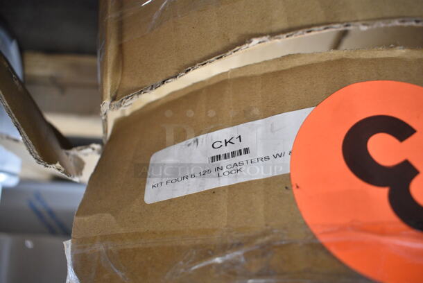 Box of 8 BRAND NEW SCRATCH AND DENT! Commercial Casters - Image 7 of 7