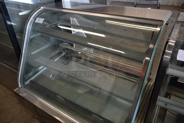 Spartan SD-48 Stainless Steel Commercial Floor Style Deli Display Case Merchandiser. 110 Volts, 1 Phase. Tested and Powers On But Does Not Get Cold - Image 2 of 5