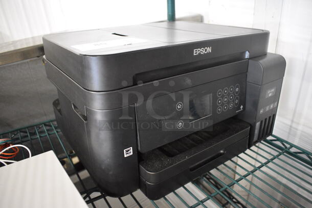 Epson Model ET-3750 Countertop Copier Scanner Printer. 15x14x9 - Image 2 of 5