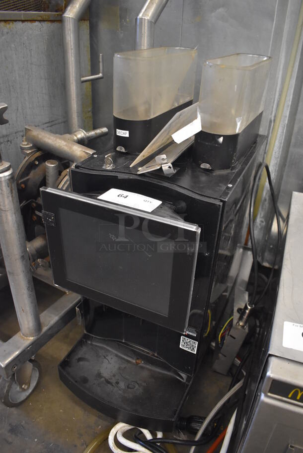 Franke FCS4026 Metal Commercial Countertop Automatic Espresso Machine w/ 2 Hoppers. Missing Lids and Drip Tray. 200-240 Volts, 1 Phase. 12x21x32 - Image 2 of 7