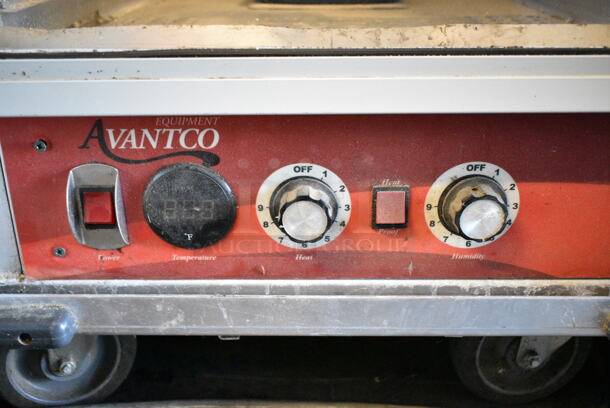 Avantco 177HPU1836 Metal Commercial Heated Holding Cabinet on Commercial Casters. 120 Volts, 1 Phase. Tested and Working! - Image 4 of 7