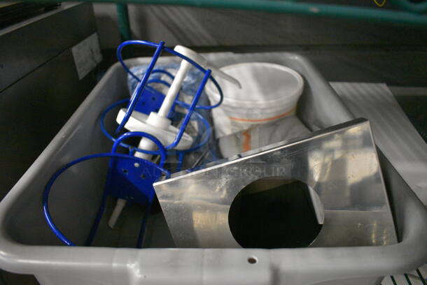 ALL ONE MONEY! Lot of Various Items Including Brown Bins, Poly Bins and Hoses - Image 2 of 4