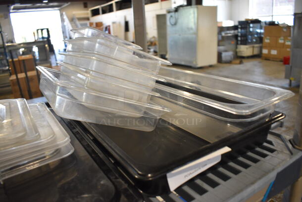 ALL ONE MONEY! Lot of 8 Various Poly Drop In Bins. Includes 1/1x2, 1/2x2. - Image 2 of 3