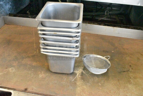 ALL ONE MONEY! Lot of Various Items Including Drop In Bins, Round Baking Pans and Bowls.  - Image 4 of 6