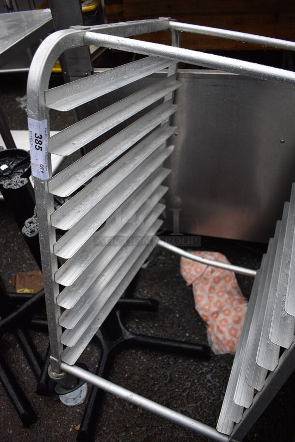 Metal Commercial Pan Transport Rack on Commercial Casters. 20.5x26x37 - Image 4 of 4
