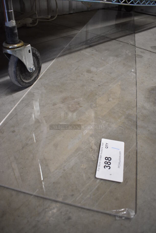 Clear Poly Sheet. 72x13 - Image 2 of 2