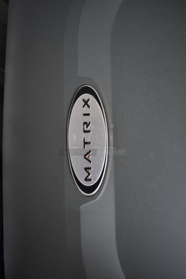 Matrix Ultimate Deck Commercial Floor Style Treadmill. Tested and Working! - Image 6 of 7