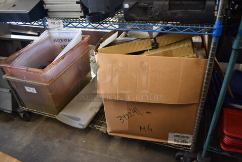 ALL ONE MONEY! Tier Lot of Various Items Including Poly Bins
