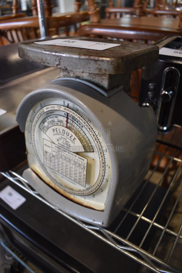 Pelouze A-5 Metal Countertop Food Portioning Scale. 7x7x10 - Image 2 of 5