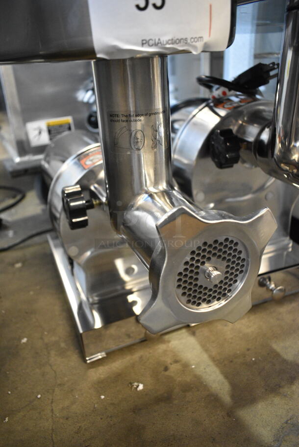 BRAND NEW SCRATCH AND DENT! 2021 Backyard Pro 554BSG12 Butcher Series #12 Electric Meat Grinder. 120 Volts, 1 Phase. Tested and Working! - Image 4 of 9