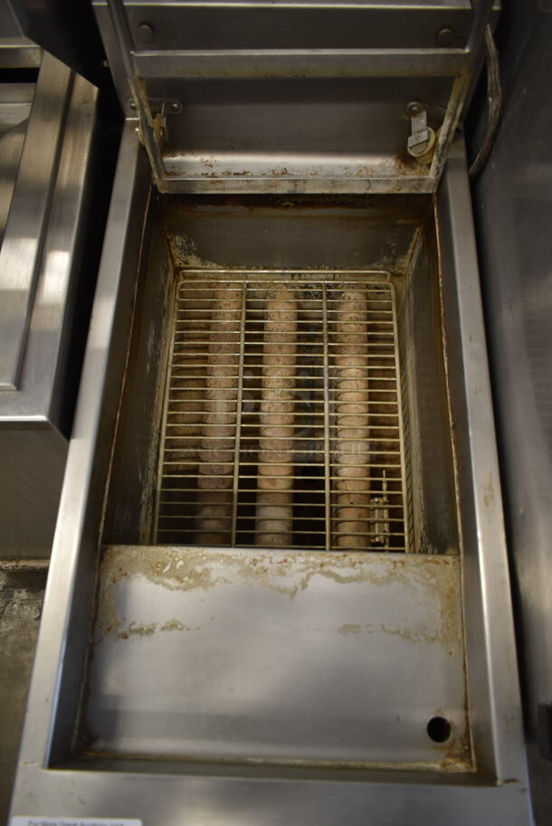 Pitco Frialator PG14D-CHHLM Pasta Perfect Stainless Steel Commercial Natural Gas Powered Floor Style Pasta Cooker on Commercial Casters. 77,500 BTU. - Image 3 of 5