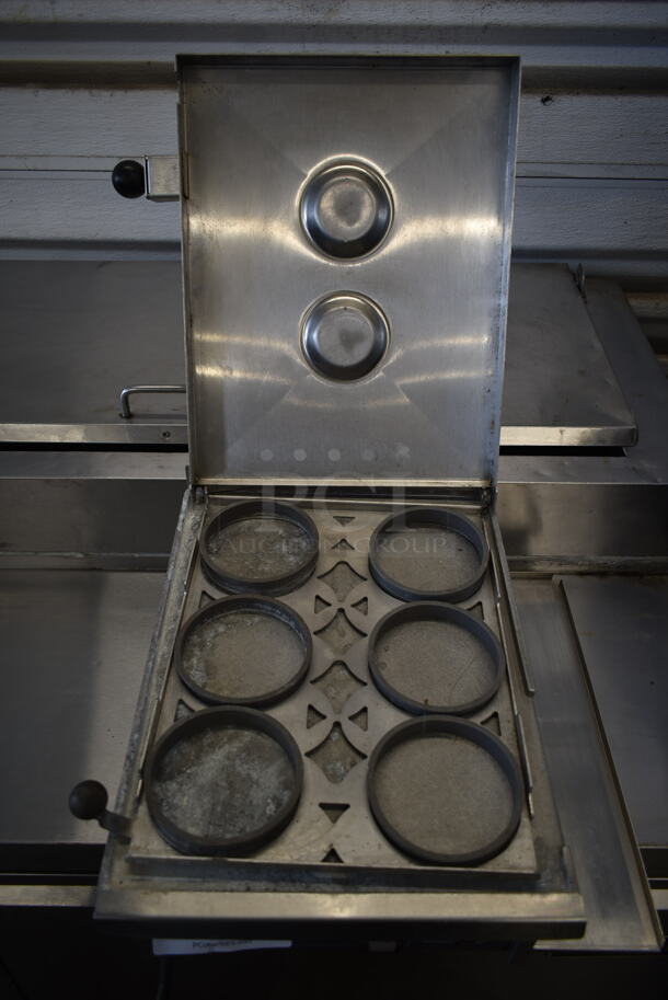 Antunes ES-604CV Stainless Steel Commercial Countertop Egg Station Cooker. 208/220/240 Volts, 1 Phase.  - Image 4 of 5