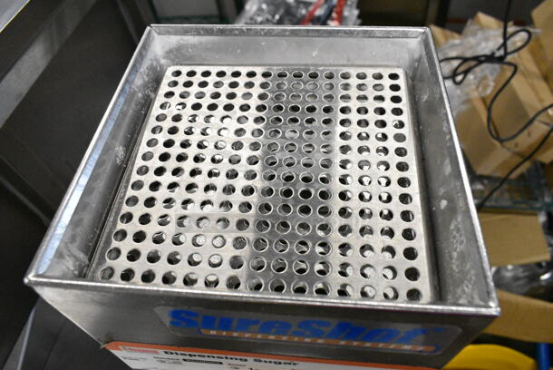SureShot AC6.E Stainless Steel Commercial Countertop Sugar Dispenser. 120 Volts, 1 Phase.  - Image 4 of 5