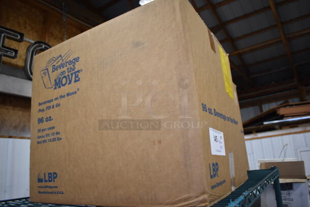 ALL ONE MONEY! Tier Lot of 2 Boxes of 96 oz Beverage Containers - Image 3 of 3